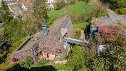 Hausansicht - Haus kaufen in Alpirsbach - Traumhaus im Schwarzwald