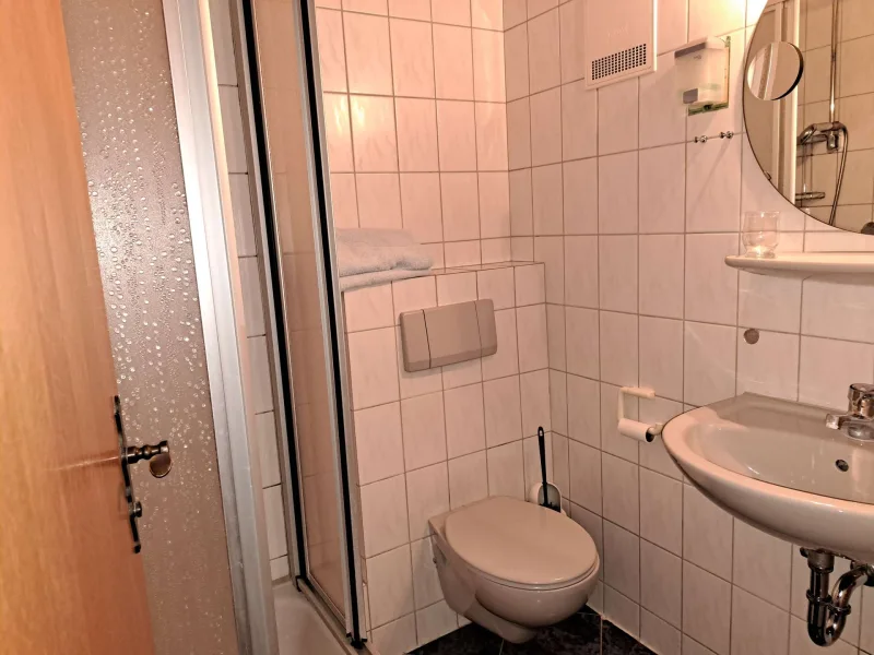 Dusche WC im Gästezimmer