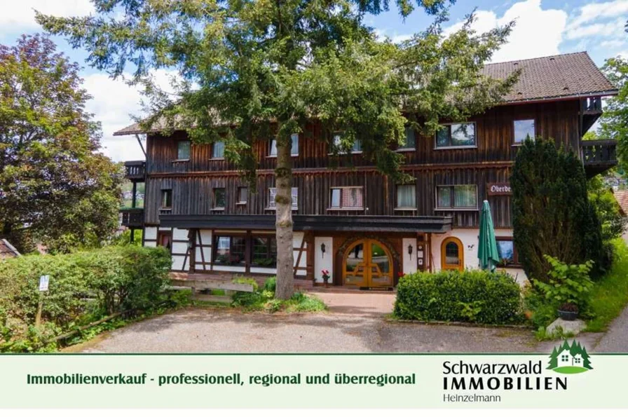 Hausansicht - Gastgewerbe/Hotel kaufen in Baiersbronn - Wandern, Biken, Entspannen in Baiersbronn im Schwarzwald mit herrlicher Aussicht!