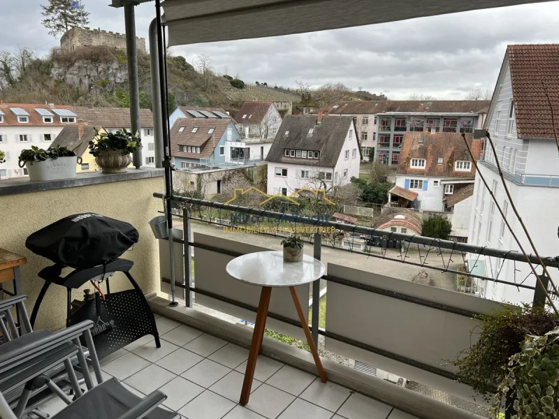 Aussicht vom Balkon