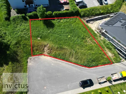 Luftbild - Grundstück kaufen in Adelsheim - Ihr Traumgrundstück in Adelsheim – Bauen Sie Ihr neues Zuhause auf 617 m²!