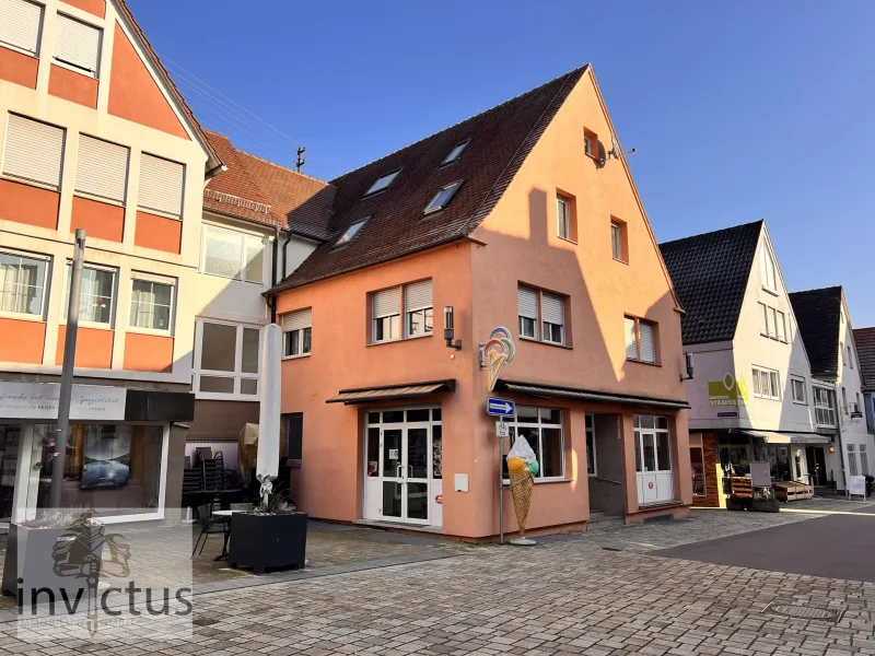 Außenansicht - Wohnung mieten in Bönnigheim - Top-sanierte 2-Zimmer-Wohnung mit großzügiger Küche & XXL-Dusche – Wohnen im Zentrum von Bönnigheim!