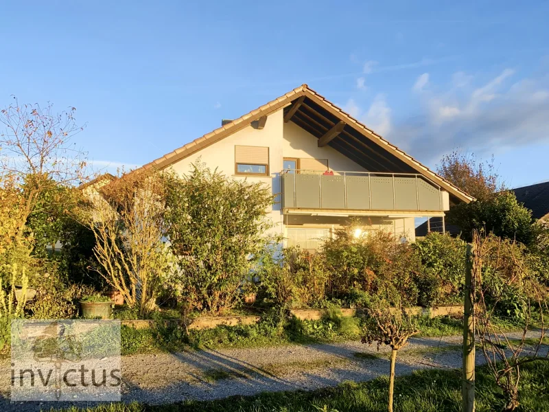  - Haus kaufen in Gundelsheim / Bachenau - Einfamilienhaus mit beeindruckender Aussicht in ländlicher Idylle mit Doppelgarage