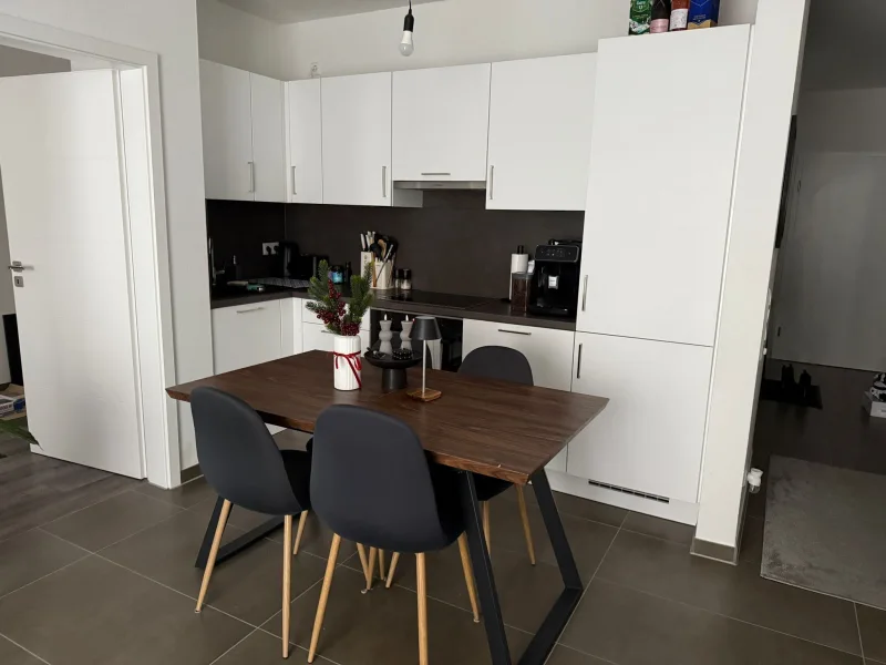 Einbauküche - Wohnung mieten in Bad Oeynhausen - Helle und moderne 3-Zimmer Wohnung im Obergeschoss