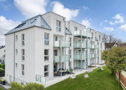 Außenansicht - Wohnung kaufen in Rastatt - Moderne 3- Zimmer Neubau Wohnung in Stadtlage