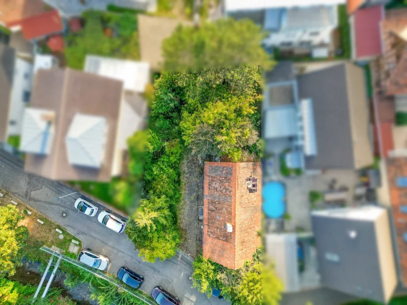 Übersicht - Grundstück kaufen in Rastatt - Gut gelegner Bauplatz mitten in Rastatt-Niederbühl