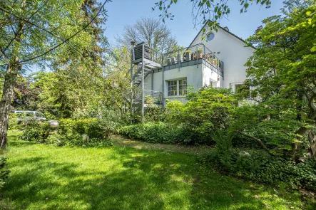 Grundstücksimpressionen - Haus kaufen in Münster - Freistehendes Haus auf einem Traumgrundstück