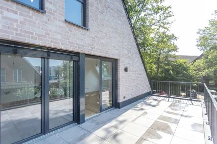 Dachterrasse - Wohnung kaufen in Münster - Großzügige Maisonette Wohnung in St.Mauritz mit Dachterrasse