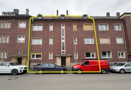 Ansicht - Haus kaufen in Münster - Ihre Chance auf ein Mehrfamilienhaus in zentraler Lage von Münster