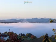 Aussicht auf die Alpen