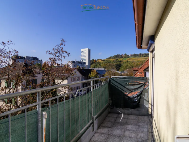 Balkon mit toller Aussicht auf den Tüllinger