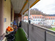 EG - Balkon mit Blick aus das Wiesental