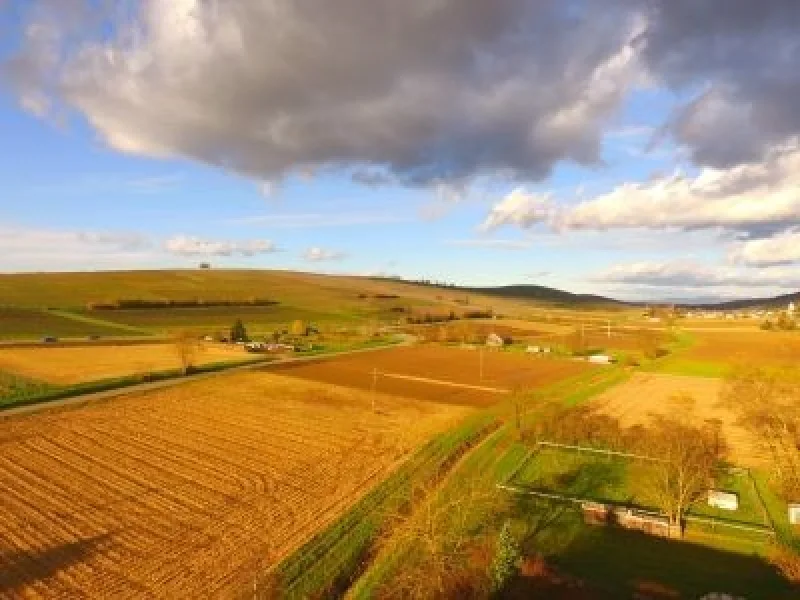 Blick Richtung Pfaffenweiler - Haus kaufen in Ehrenkirchen / Kirchhofen - Massiv gemauertes Reihenhaus