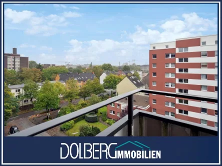 Titelbild  - Wohnung kaufen in Hamburg / Wandsbek - Kurzfristig beziehbar: Attraktive 2 Zimmer Eigentumswohnung mit Balkon
