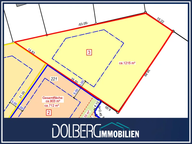 Titelbild BG 3 - Grundstück kaufen in Barsbüttel / Stemwarde - Grundstück für ein Einzel- oder Doppelhaus in ruhiger Feldrandlage von Barsbüttel-Stemwarde!