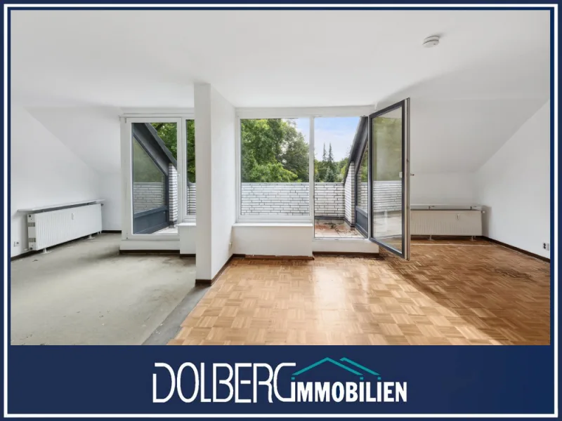 Ansicht - Wohnung kaufen in Hamburg / Rahlstedt - Großzügige Eigentumswohnung mit Loggia und Garage zentrumsnah von HH-Rahlstedt gelegen