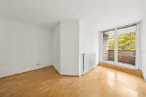 Schlafzimmer mit Balkon