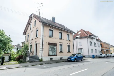 Außenansicht - Haus kaufen in Riedlingen - Wohn- und Geschäftshaus im Zentrum von Riedlingen