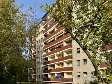 Das Haus - Wohnung kaufen in Berlin-Gropiusstadt - 2,5-Zimmer-Eigentumswohnung kaufen in Berlin-Gropiusstadt, West-Loggia, Grün-Ausblick, modern. Bad