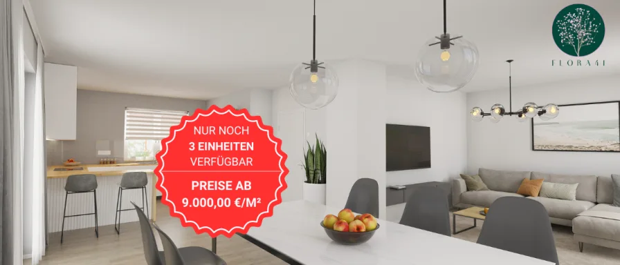  - Wohnung kaufen in München - NEUBAU - Attraktive 3-Zimmer-Wohnung mit West-Balkon in Waldtrudering