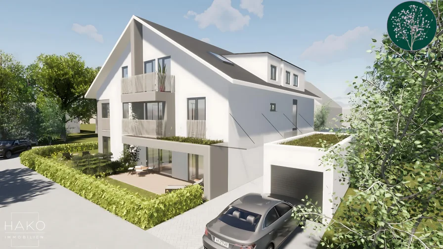  - Wohnung kaufen in München - NEUBAU - Sonnige 2,5-Zimmer-Wohnung mit Balkon in Waldtrudering