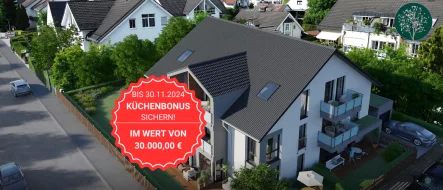  - Wohnung kaufen in München - NEUBAU – Hochwertige 3-Zimmer-Dachgeschosswohnung mit 107 m² Gesamtfläche / INKL. KÜCHENGUTSCHEIN