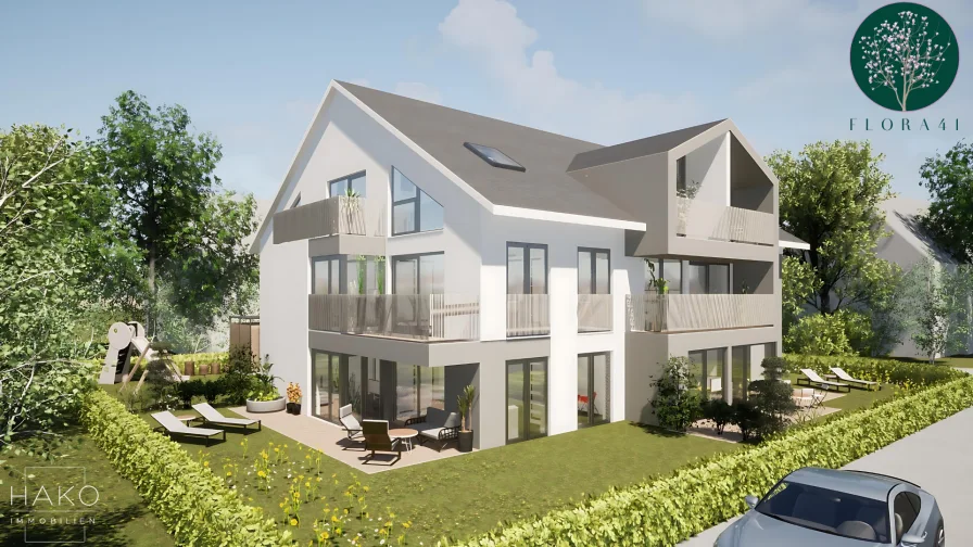  - Wohnung kaufen in München - NEUBAU – Traumhafte 3-Zimmer-Dachgeschosswohnung mit moderner Ausstattung in Waldtrudering