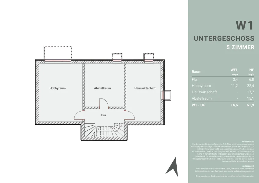 W1 - Untergeschoss