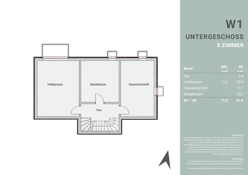 W1 - Untergeschoss