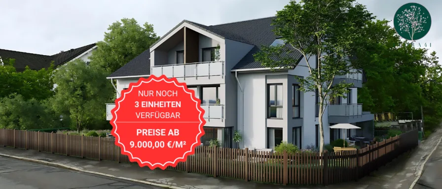  - Wohnung kaufen in München - NEUBAU – Hochwertige 3-Zimmer-Dachgeschosswohnung mit 108 m² Gesamtfläche in Waldtrudering