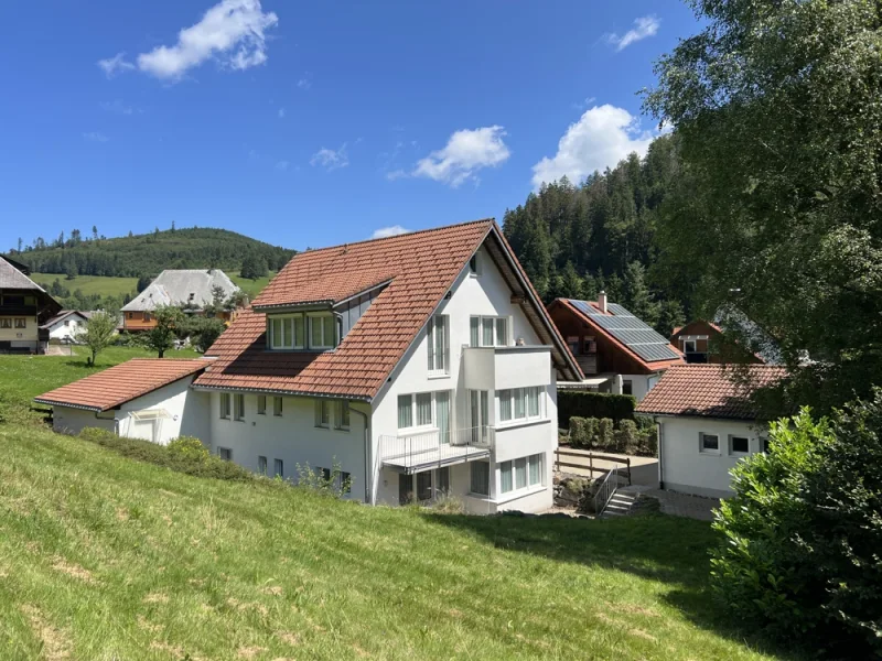 Ansicht Südwest - Haus kaufen in Todtnau / Muggenbrunn - Leben im Schwarzwald