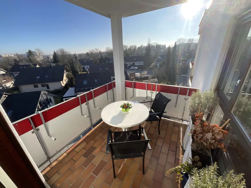 Balkon_www.villingen.immobilien - Wohnung kaufen in Villingen-Schwenningen - Gepflegte und sonnige Wohnung mit Ausblick!