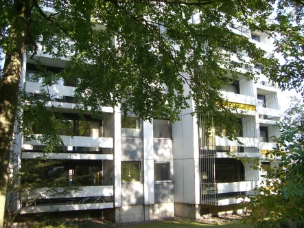 Außenansicht - Wohnung mieten in Detmold - Zentrales Stadt-Appartement mit EBK und Süd-Balkon