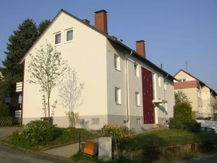 Aussenansicht - Wohnung mieten in Detmold - Moderne 2-Zimmer-Wohnung mit Einbauküche und Balkon in Loßbruch