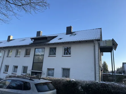 Aussenansicht - Wohnung mieten in Detmold - Renovierte 3-Zimmer-Wohnung mit Einbauküche und Balkon