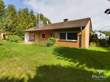 Rückansicht - Haus kaufen in Hürtgenwald - Freistehender Bungalow in bevorzugter Lage von Kleinhau