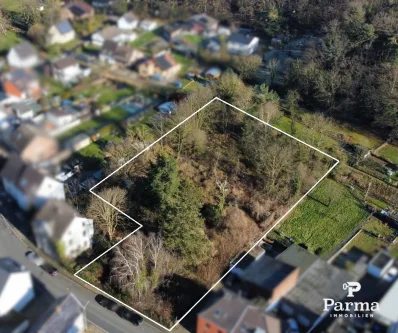 Luftbild - Grundstück kaufen in Kreuzau / Drove - Baugebiet mit mehreren Parzellen und Bebauungsplan - Vielseitige Bebauungsmöglichkeiten