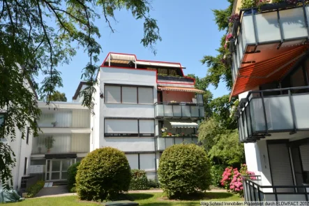 Rückwärtige Lage - Wohnung kaufen in Bremen - Bremen Gete - Wohnen mit Blick ins Grüne