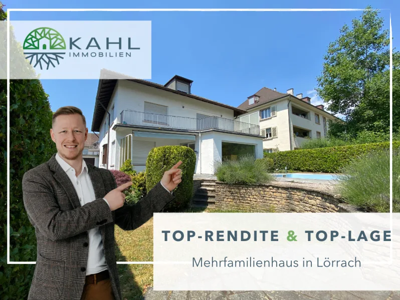 Titelbild TOP-Rendite - Haus kaufen in Lörrach - TOP-Rendite Mehrfamilienhaus in gefragter Lage von Lörrach