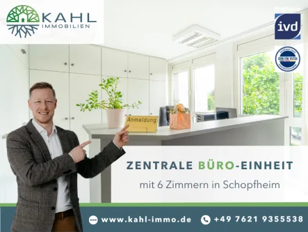 Titelbild - Wohnung kaufen in Schopfheim - Geräumiges Büro zentral in Schopfheim