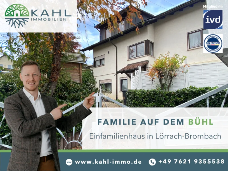 Titelbild Onlineanzeige - Haus mieten in Lörrach - Gemütliches Einfamilienhaus mit Garten und Privatsphäre – befristete Miete für zwei Jahre