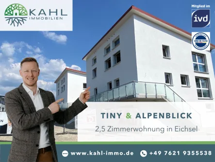 Titelbild Onlineanzeige - Wohnung mieten in Rheinfelden (Baden) - Tiny-Maisonette-Stil l 2,5 Zimmer mit Alpenblick