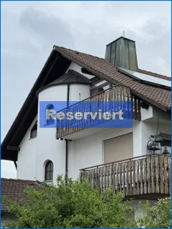 Haus m. Balkon - Wohnung kaufen in Steißlingen - Attraktive 3 Zi.-Whg. mit Balkon,EBK und Stellpatz, in ruhiger Lage von Steisslingen-FREI ab.1.10.!!