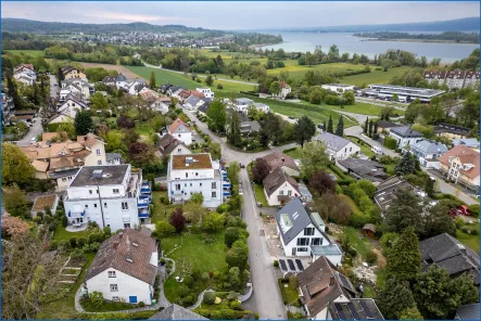 Markelfingen Ort-Seeblick - Wohnung kaufen in Radolfzell am Bodensee - Bezugsfreie 2 Zi.-Wohnnug im Erdgeschoss mit Tiefgarage und Lift in Radolfzell am Bodensee.