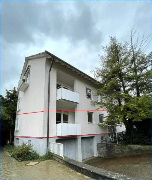 Titelbild EG Whg - Wohnung kaufen in Konstanz - KN-Staad EG/Hochpaterre Wohnung mit 2xBalkon und Gartennutzung, schöne ruhige Lage-BEZUGSFREI !!