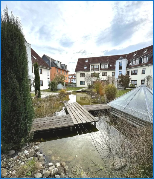 Innenhof 1 - Wohnung kaufen in Radolfzell am Bodensee - Attraktive,stadtnahe 3,5 Zi. Wohnung in Radolfzell, mit schöner Terrasse und TG-Platz!