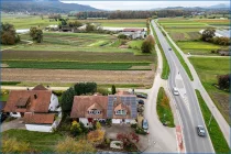 Blick von oben Richtung Moos