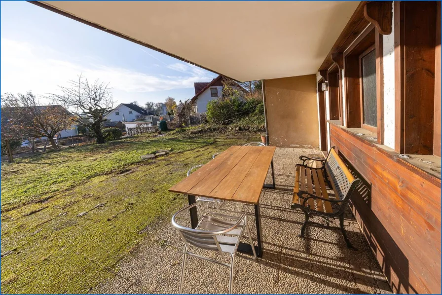 Terrasse UG-Wohnung