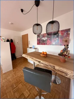 Essbereich 1.OG - Wohnung kaufen in Radolfzell am Bodensee - 2 Zi. Wohnung mit Teilseesicht in Radolfzell am Bodensee auf der Weinburg + TG-Stellplatz