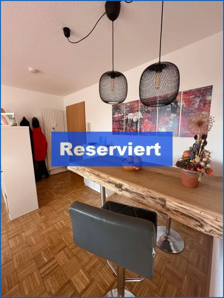 Essbereich 1.OG - Wohnung kaufen in Radolfzell am Bodensee - 2 Zi. Wohnung mit Teilseesicht in Radolfzell am Bodensee auf der Weinburg + TG-Stellplatz